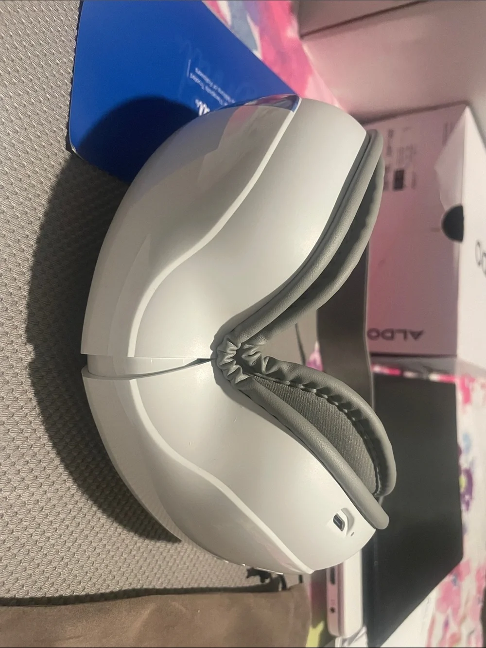 Bob and Brad White Eye Massager VR-Style Headset